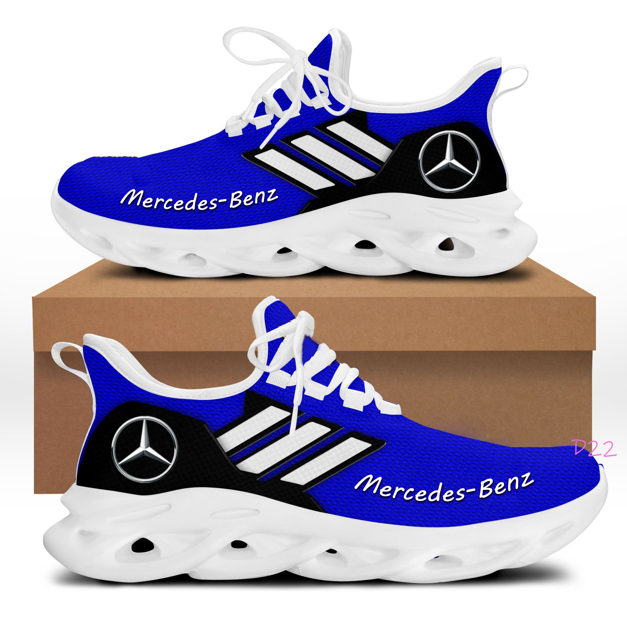 Mercedes Blue A2 Max Soul Shoes 1 Mercedes Blue A2 Max Soul Shoes