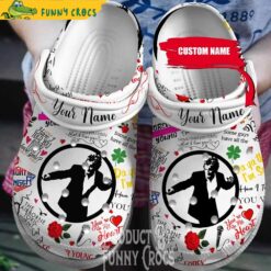 Rod Stewart Soft Clogs
