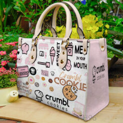 Crumbl Cookie Leather Handbag