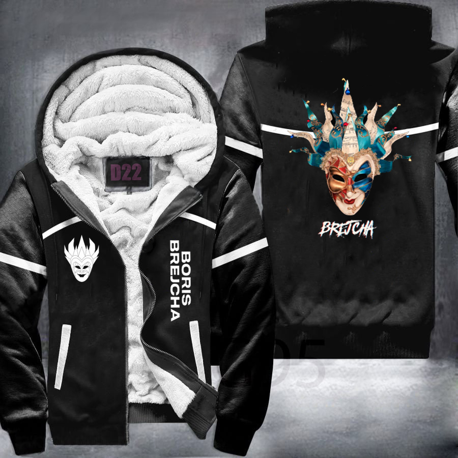 Boris Brejcha A01 Fleece Jacket 1 Boris Brejcha A01 Fleece Jacket