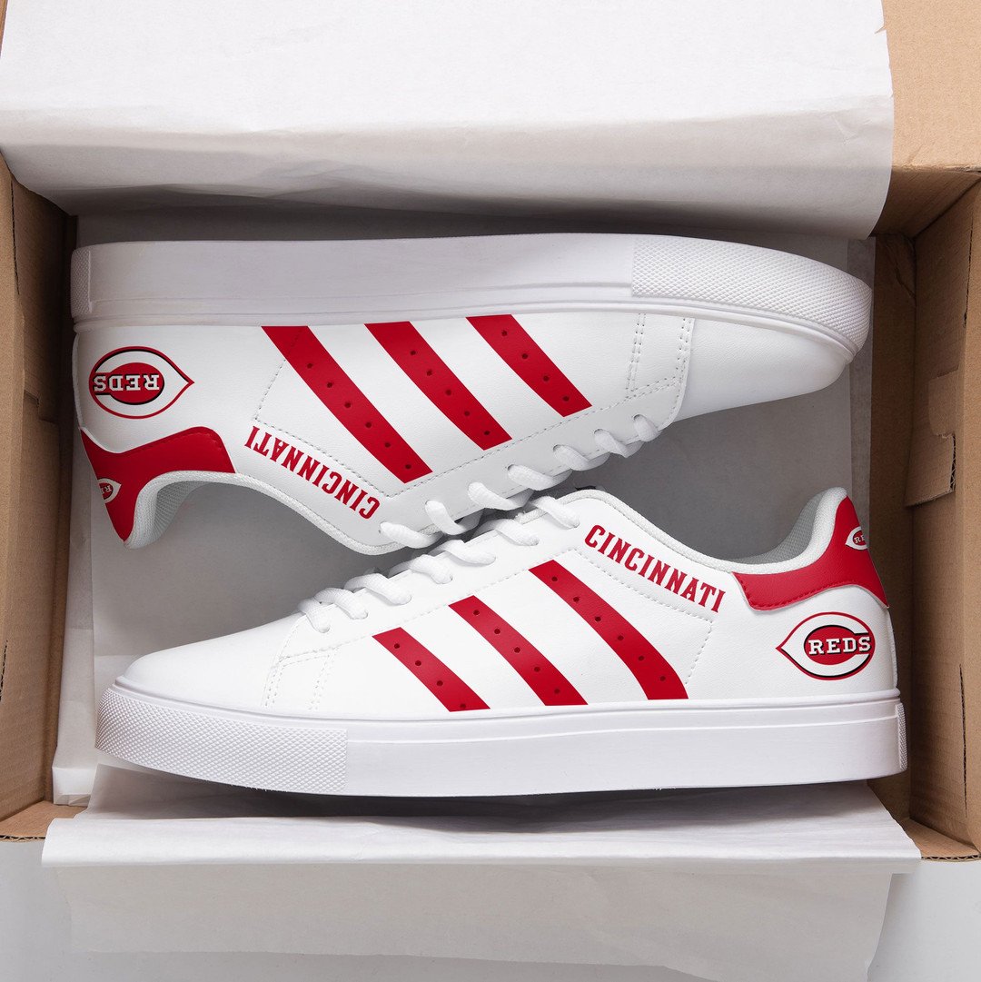 Cincinnati Reds Stan Smith Shoes 1 Cincinnati Reds Stan Smith Shoes