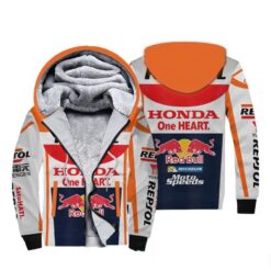 Marc Marquez Motogp Red Bull Honda Fleece Jacket