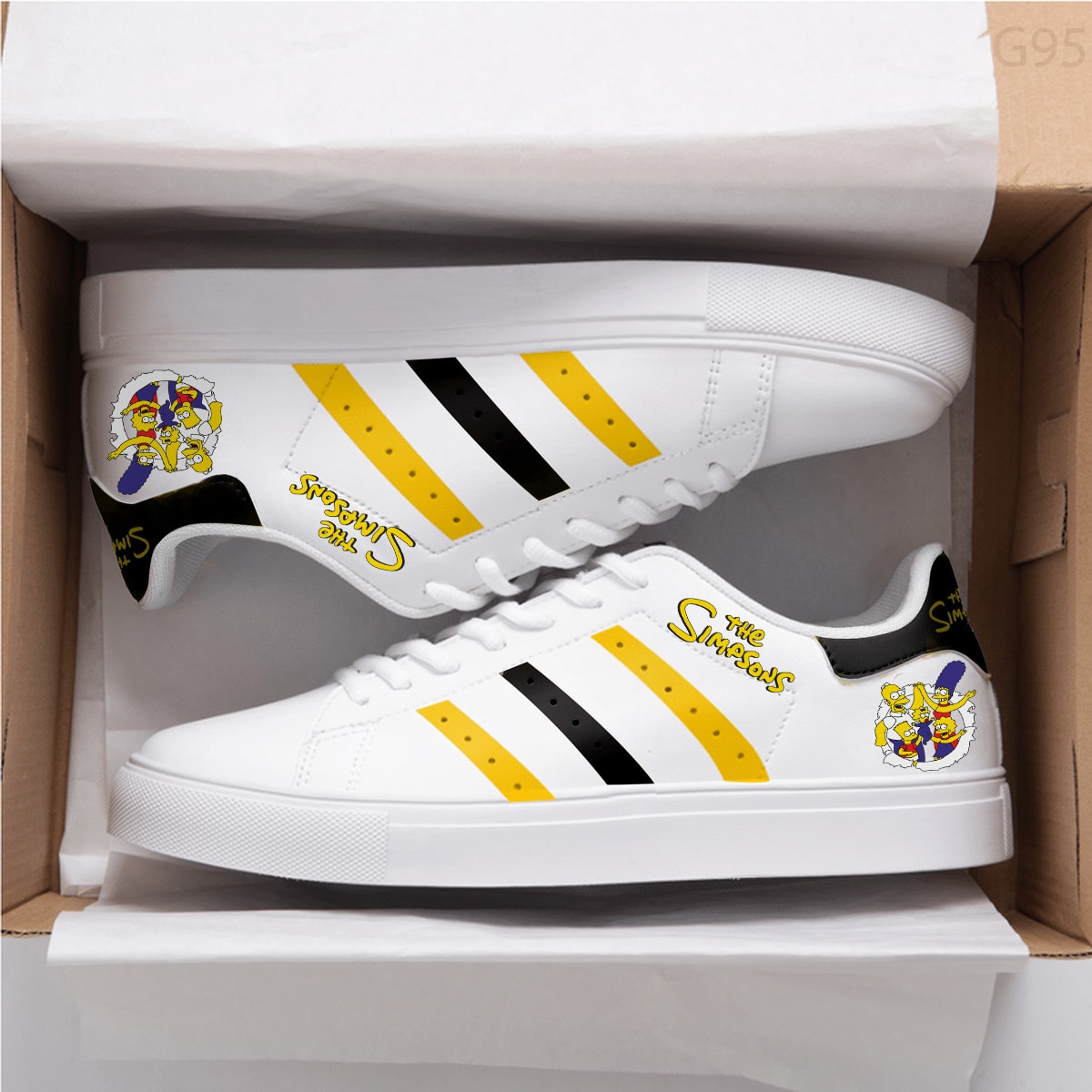The Simpsons A1 Stan Smith Shoes 1 The Simpsons A1 Stan Smith Shoes