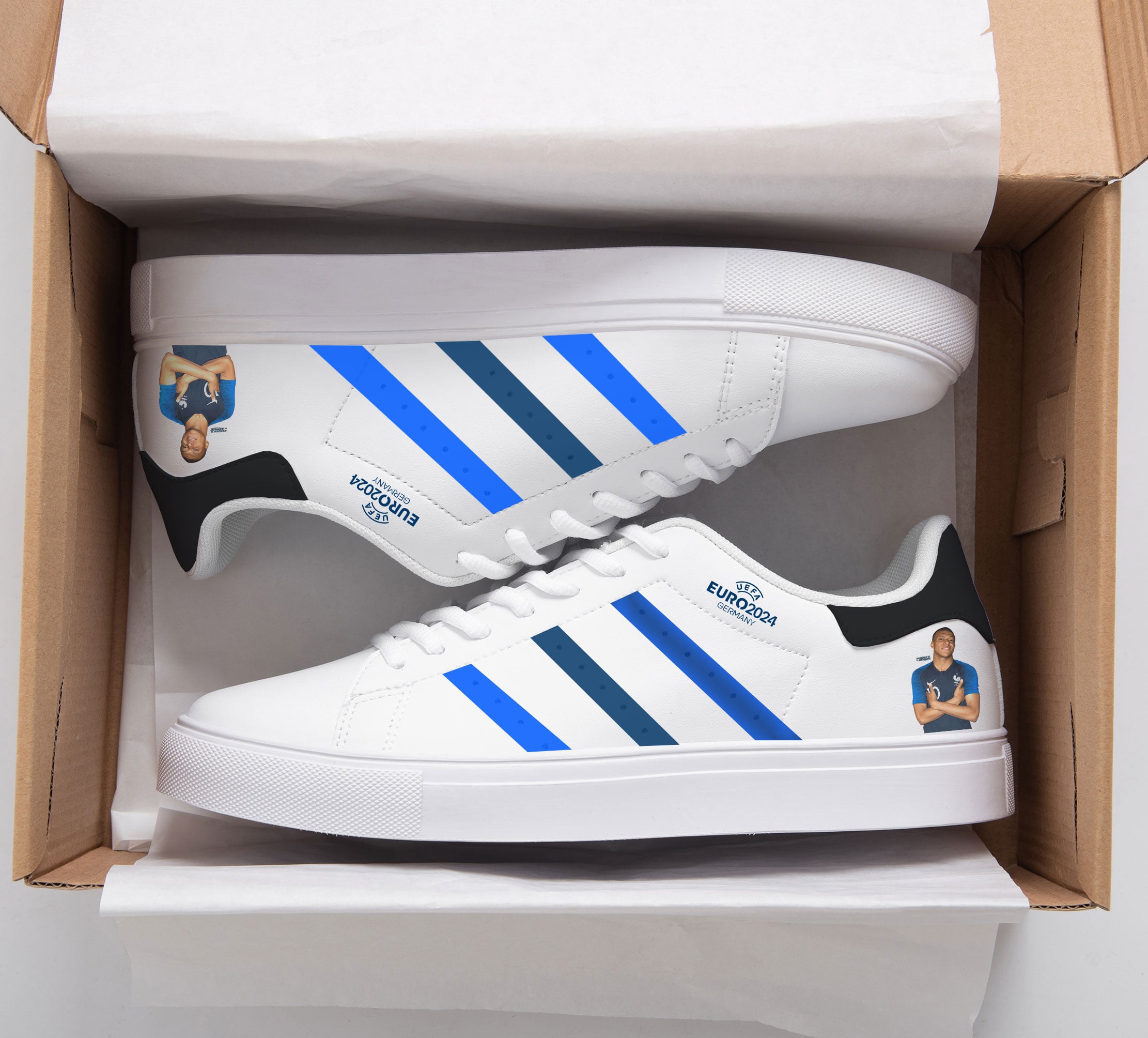 Kylian Mbappé UEFA EURO 2024 2 Stan Smith Shoes 1 Kylian Mbappé UEFA EURO 2024 2 Stan Smith Shoes
