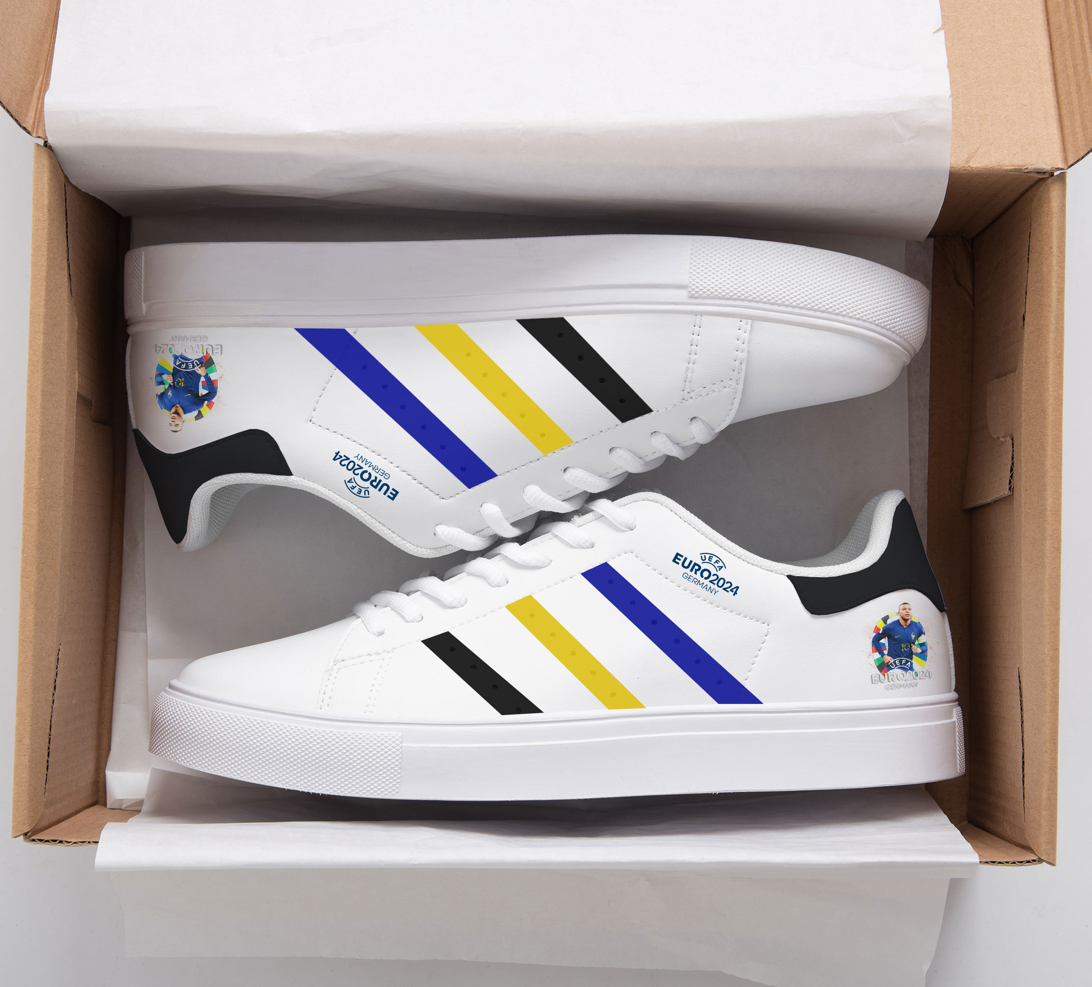 Kylian Mbappé UEFA EURO 2024 3 Stan Smith Shoes 1 Kylian Mbappé UEFA EURO 2024 3 Stan Smith Shoes