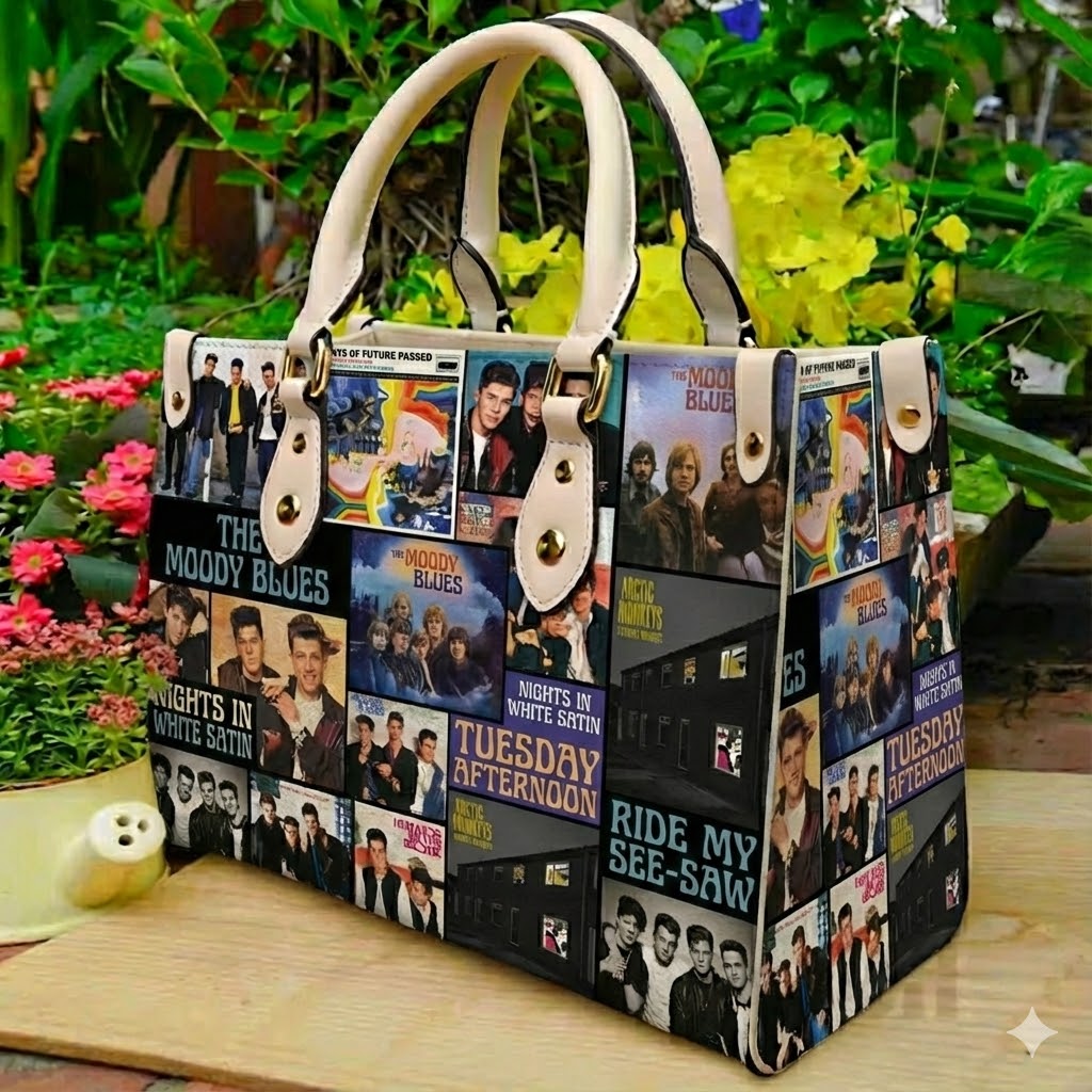 The Moody Blues 1 Leather Handbag 1 The Moody Blues 1 Leather Handbag