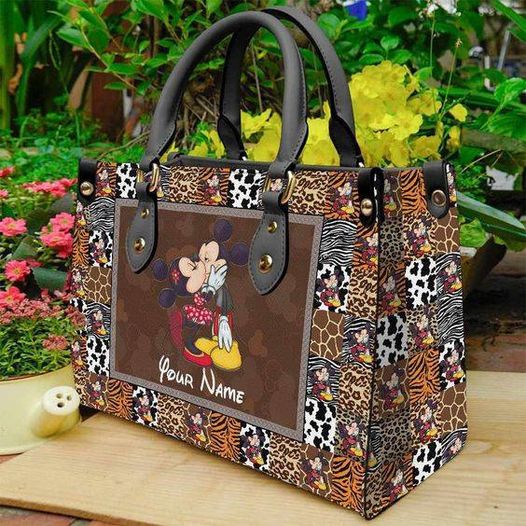 Mickey Mouse G01 Leather Handbag 1 Mickey Mouse G01 Leather Handbag