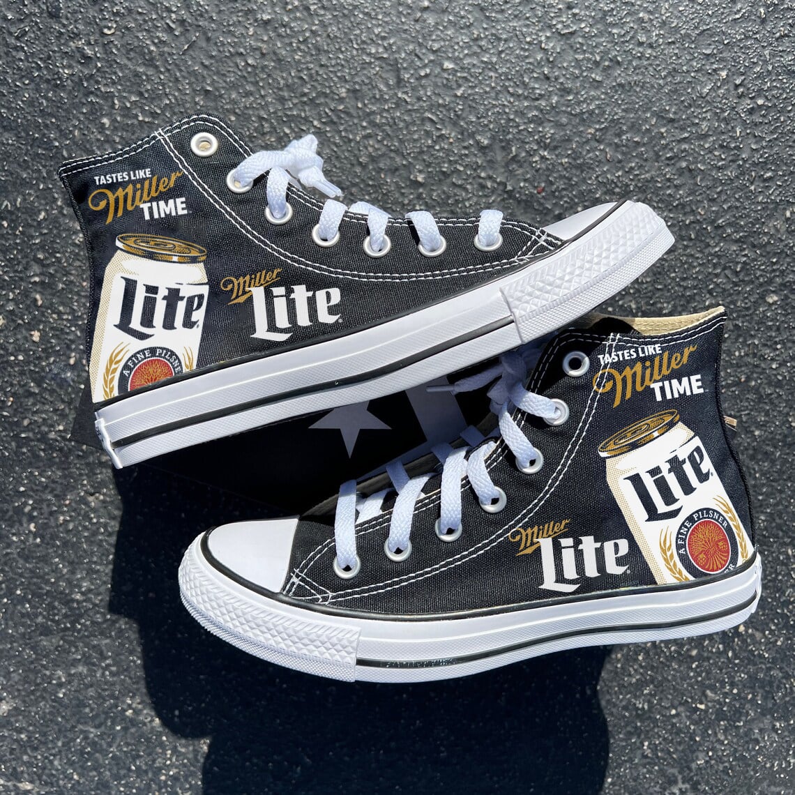 Miller Lite High Top Shoes 1 Miller Lite High Top Shoes