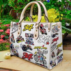 Marc Márquez 1 Leather Handbag
