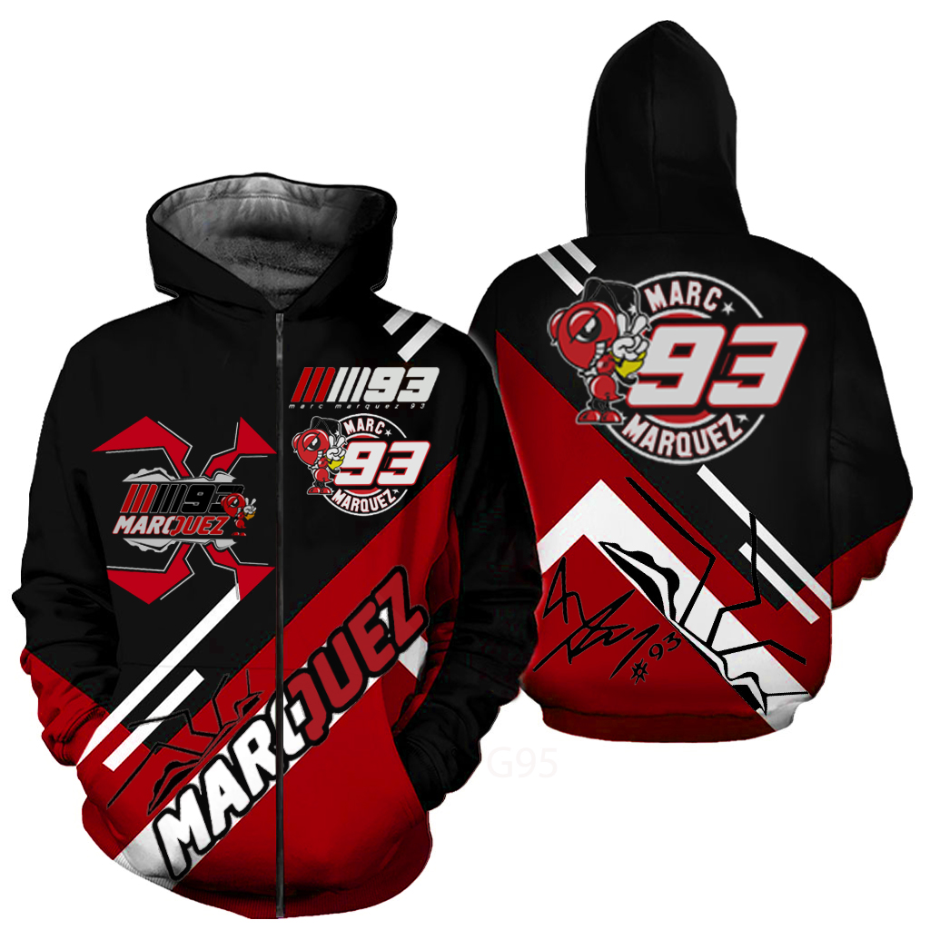 Marc Márquez Zip 4 Hoodie 1 Marc Márquez Zip 4 Hoodie