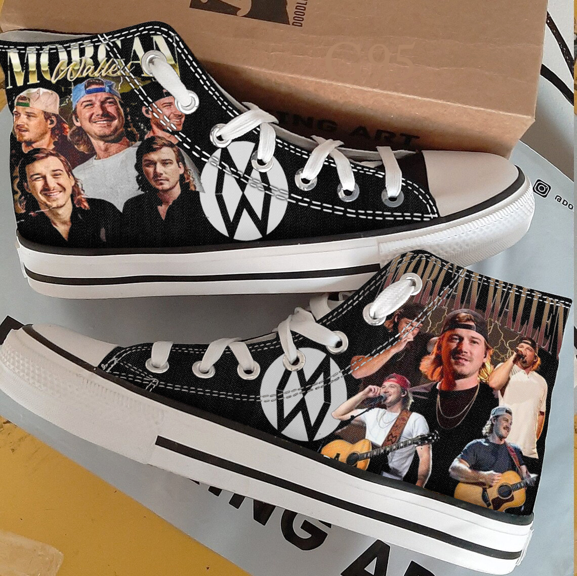 Morgan Wallen High Top Shoes 1 Morgan Wallen High Top Shoes