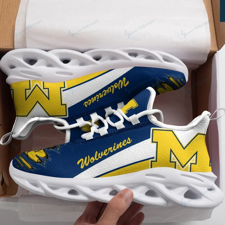 Michigan Wolverines 4 Max Soul Shoes 1 Michigan Wolverines 4 Max Soul Shoes
