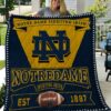 Notre Dame Fighting Irish 2 Blanket