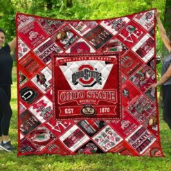 The Ohio State Buckeyes Lover Blanket