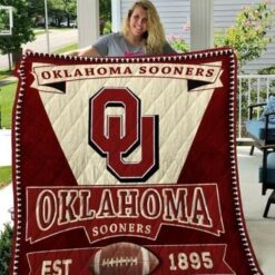 Oklahoma Sooners 2 Blanket