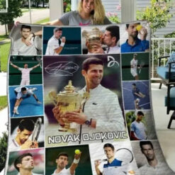 Novak Djokovic 2 Blanket