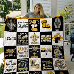 New Orleans Saints 1 Blanket