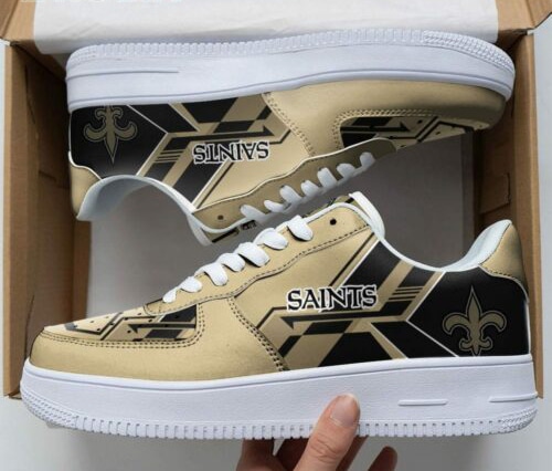 New Orleans Saints A0 Air Force Shoes 1 New Orleans Saints A0 Air Force Shoes