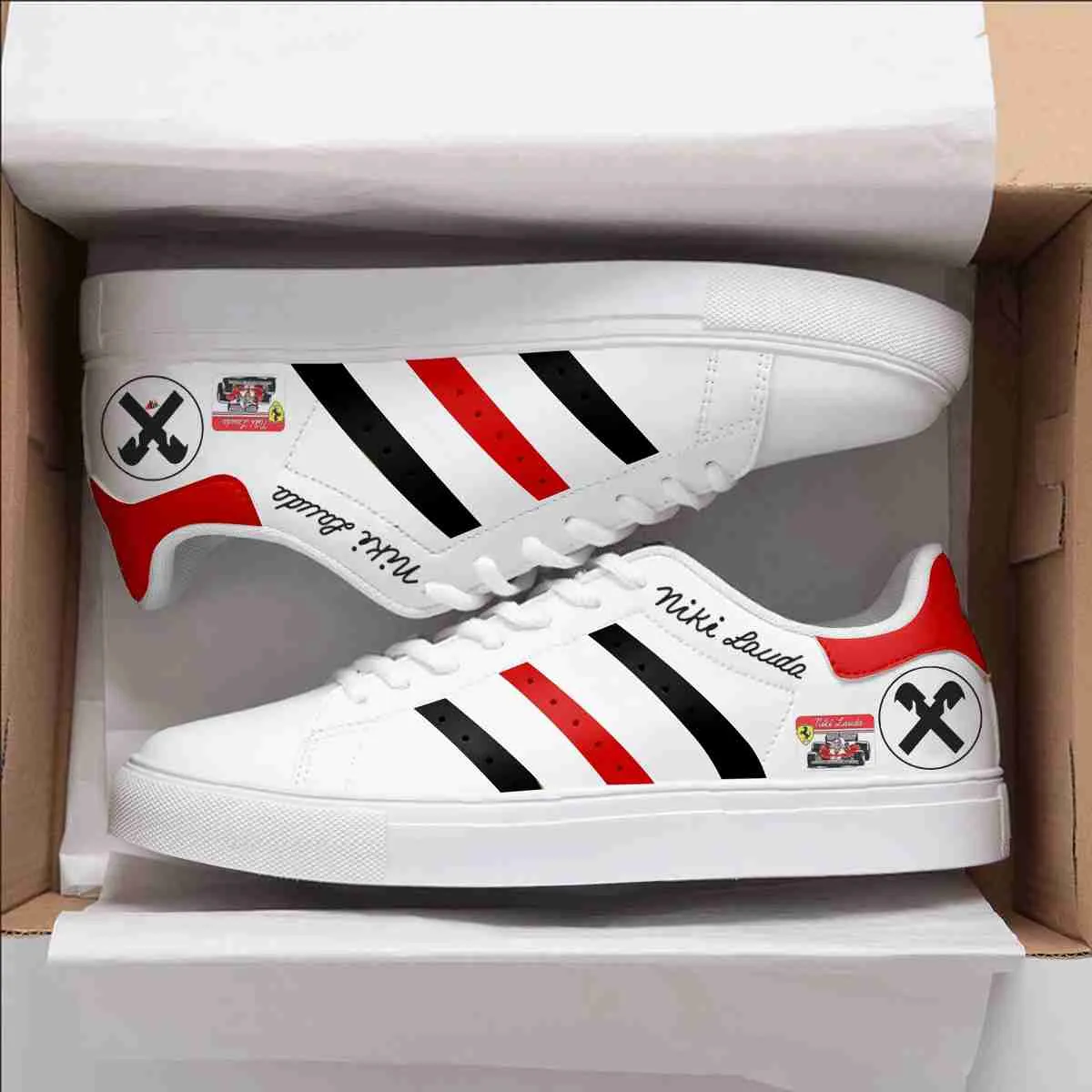 Niki Lauda 4 Stan Smith Shoes 1 Niki Lauda 4 Stan Smith Shoes