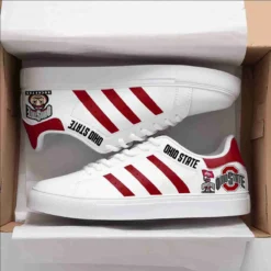Ohio State Buckeye 2 Stan Smith Shoes