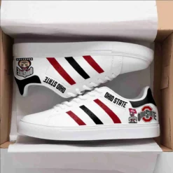 Ohio State Buckeye 3 Stan Smith Shoes