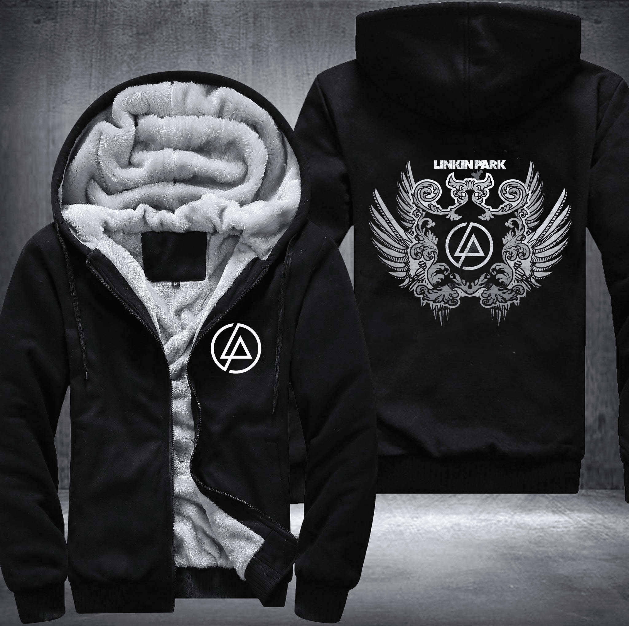 Linkin Park Fleece Jacket 1 Linkin Park Fleece Jacket