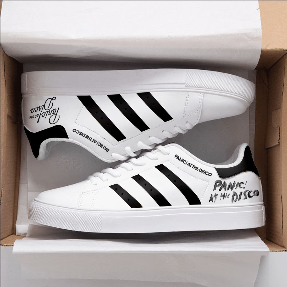 Panic! At The Disco Stan Smith Shoes 1 Panic! At The Disco Stan Smith Shoes