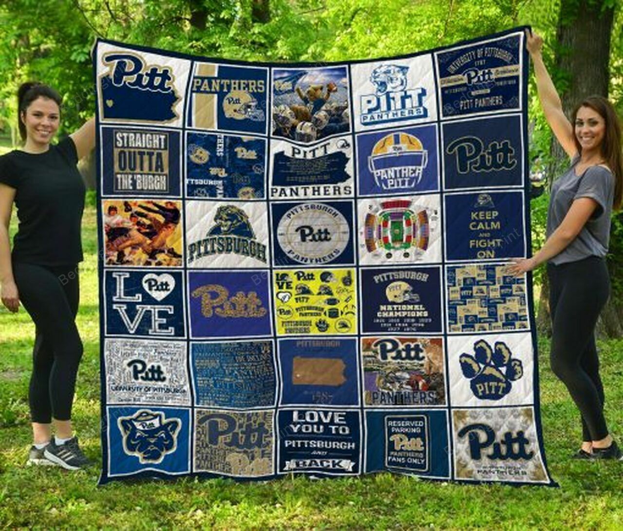 Pittsburgh Panthers 3 Blanket 1 Pittsburgh Panthers 3 Blanket
