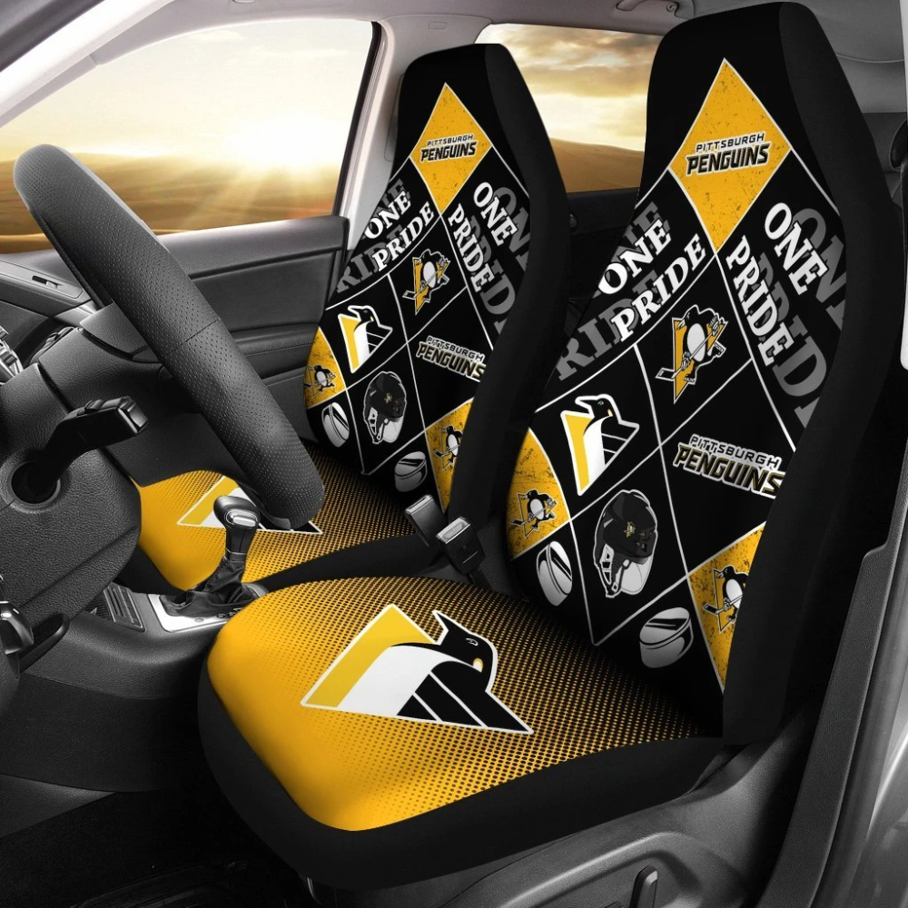 Pittsburgh Penguins 1 Seat Covers 1 Pittsburgh Penguins 1 Seat Covers
