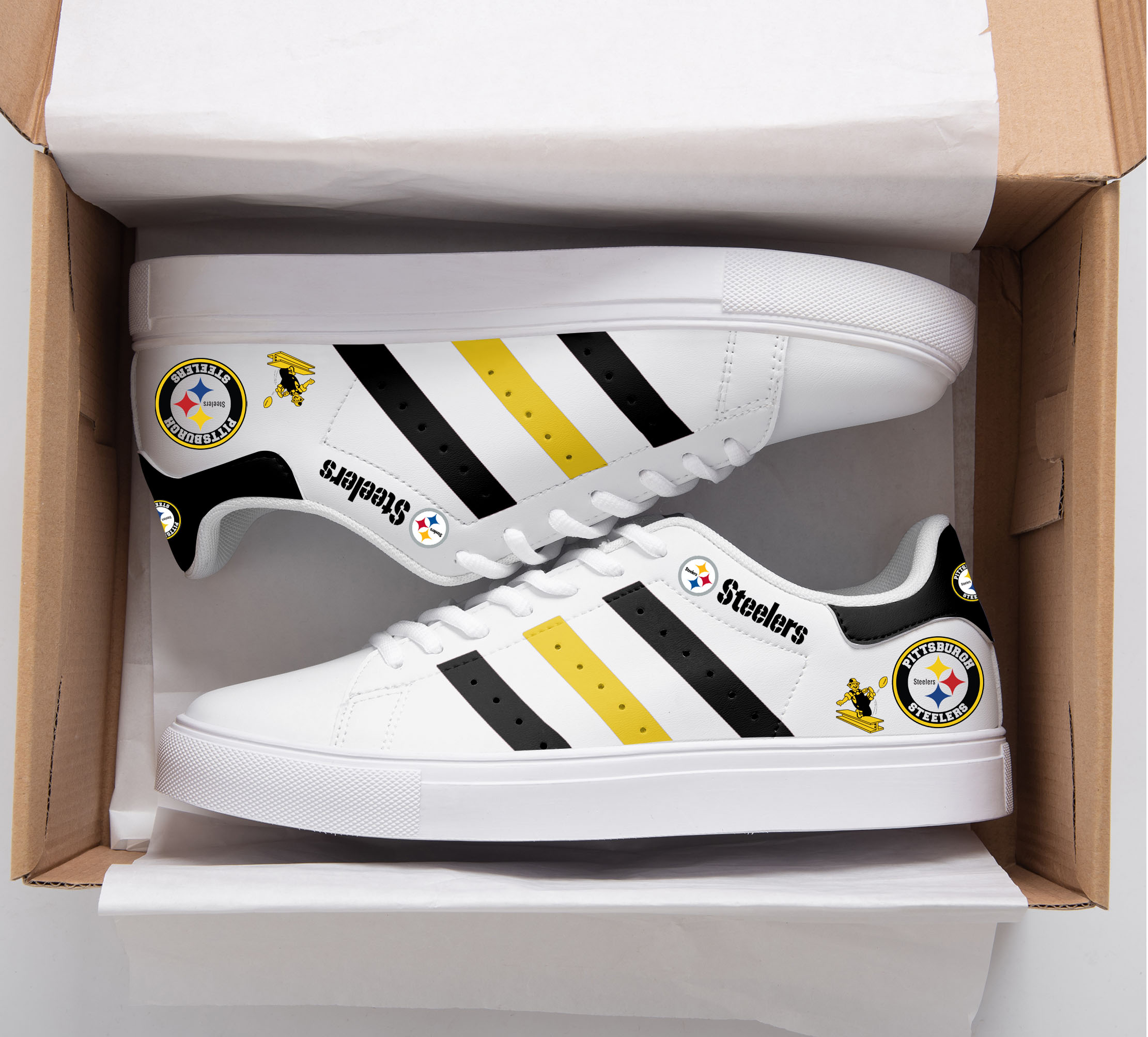 Pittsburgh Steelers 1 Stan Smith Shoes 1 Pittsburgh Steelers 1 Stan Smith Shoes