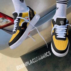Pittsburgh Steeler G01 Air Force Shoes