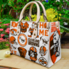 Cleveland Browns 1 Leather Handbag
