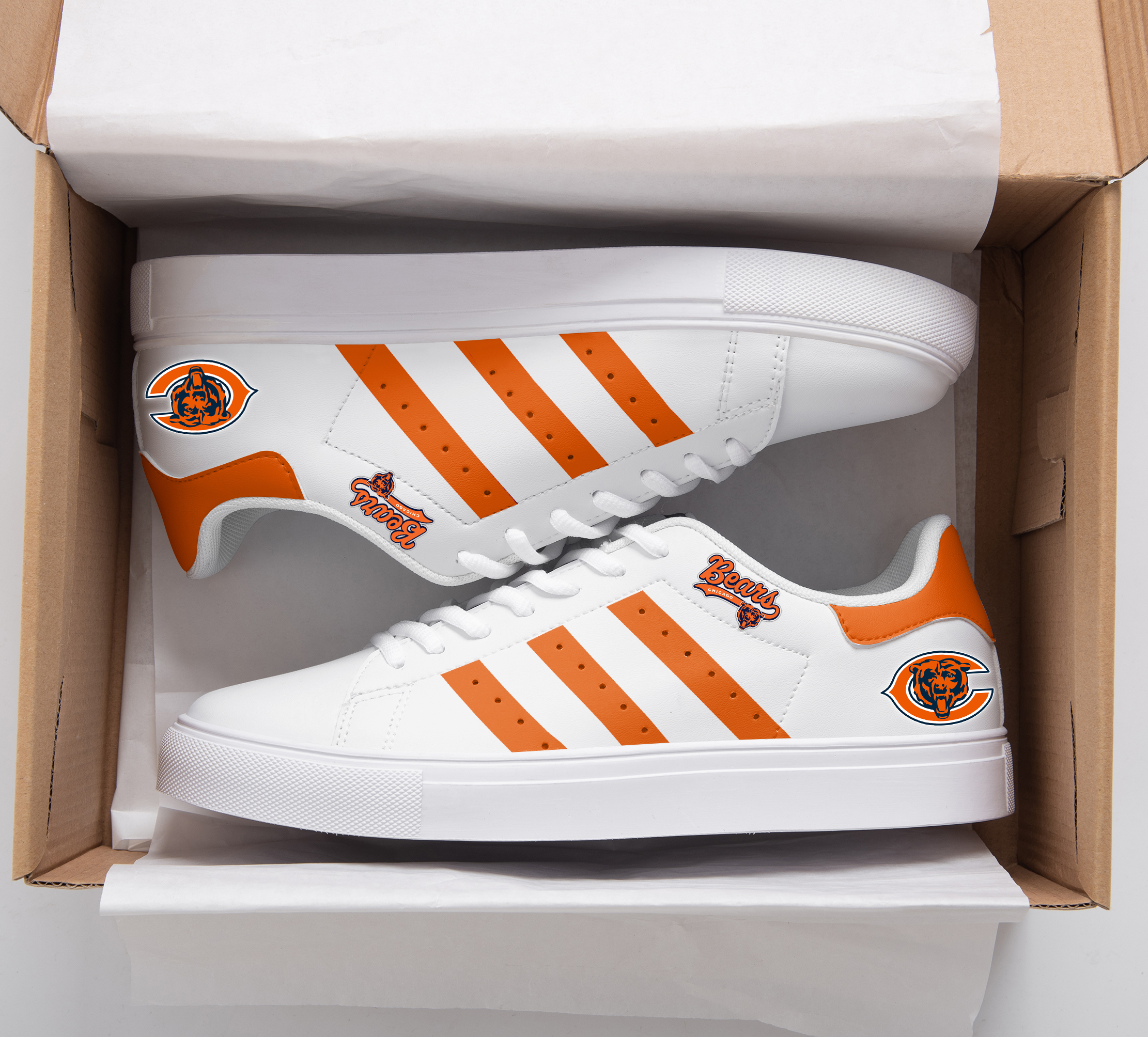 Chicago Bears Stan Smith Shoes 1 Chicago Bears Stan Smith Shoes