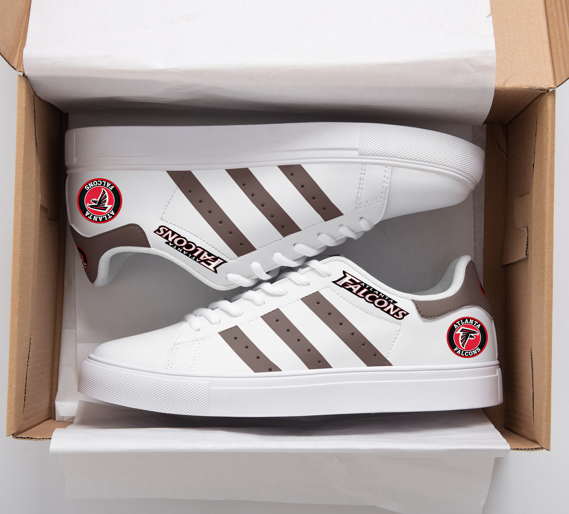 Atlanta Falcons Stan Smith Shoes 1 Atlanta Falcons Stan Smith Shoes