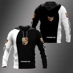 Porsche 1 Zip Hoodie