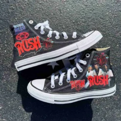 Rush Rock Band 1 High Top Shoes