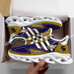 Baltimore Ravens 2 Max Soul Shoes