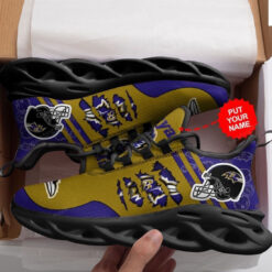 Baltimore Ravens 3 Max Soul Shoes