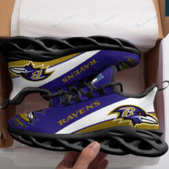 Baltimore Ravens 4 Max Soul Shoes