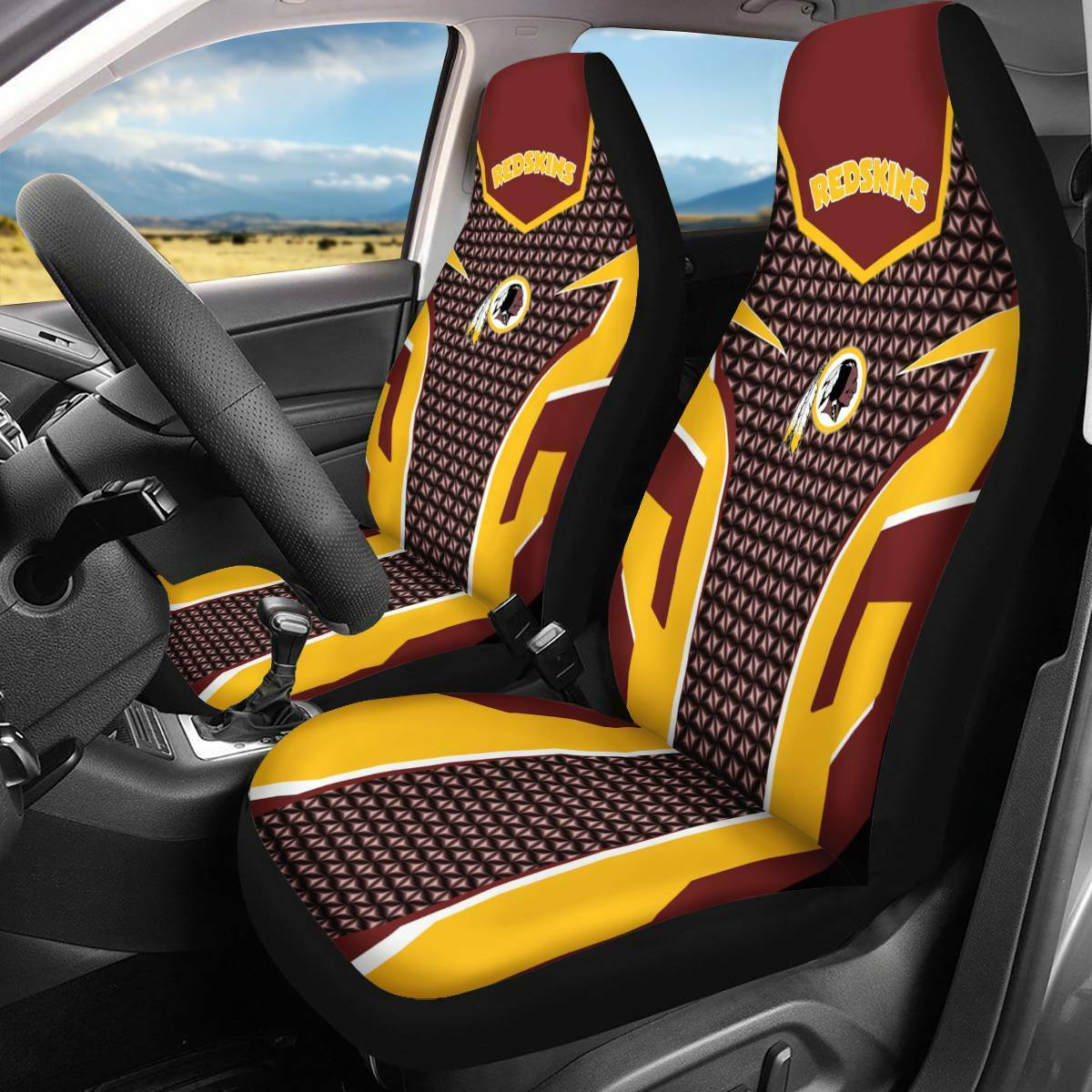 Washington Redskins I0 Seat Covers 1 Washington Redskins I0 Seat Covers