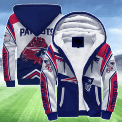 New England Patriots 01a Fleece Jacket