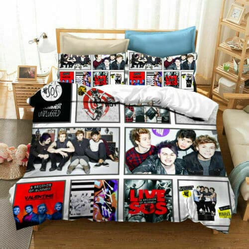 5 Seconds Of Summer 1 Bedding Set 1 5 Seconds Of Summer 1 Bedding Set