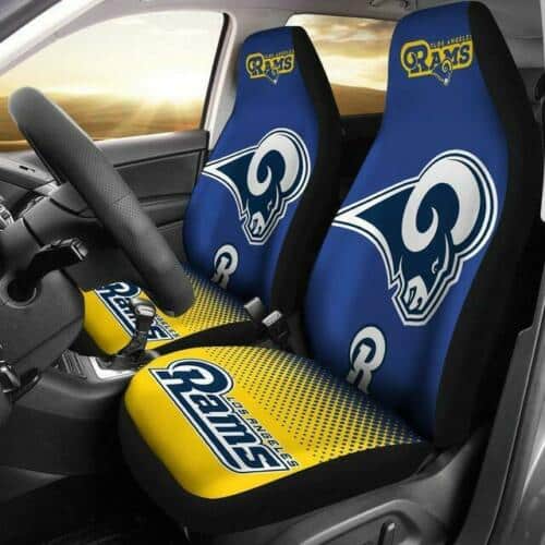Los Angeles Rams I0 Seat Covers 1 Los Angeles Rams I0 Seat Covers