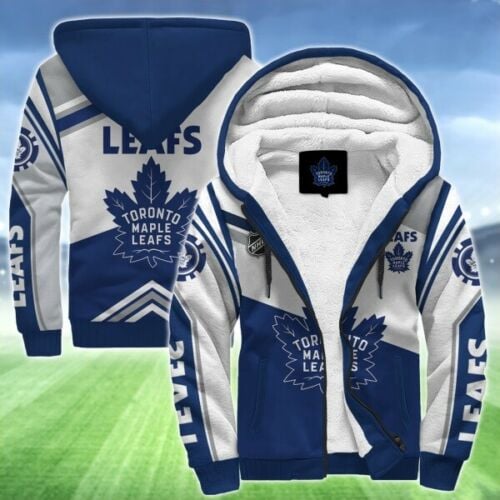 Toronto Maple Leafs Fleece Jacket 1 Toronto Maple Leafs Fleece Jacket