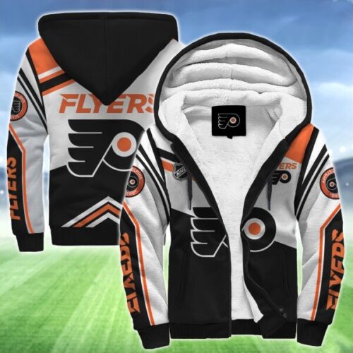 Philadelphia Flyers 01a Fleece Jacket 1 Philadelphia Flyers 01a Fleece Jacket
