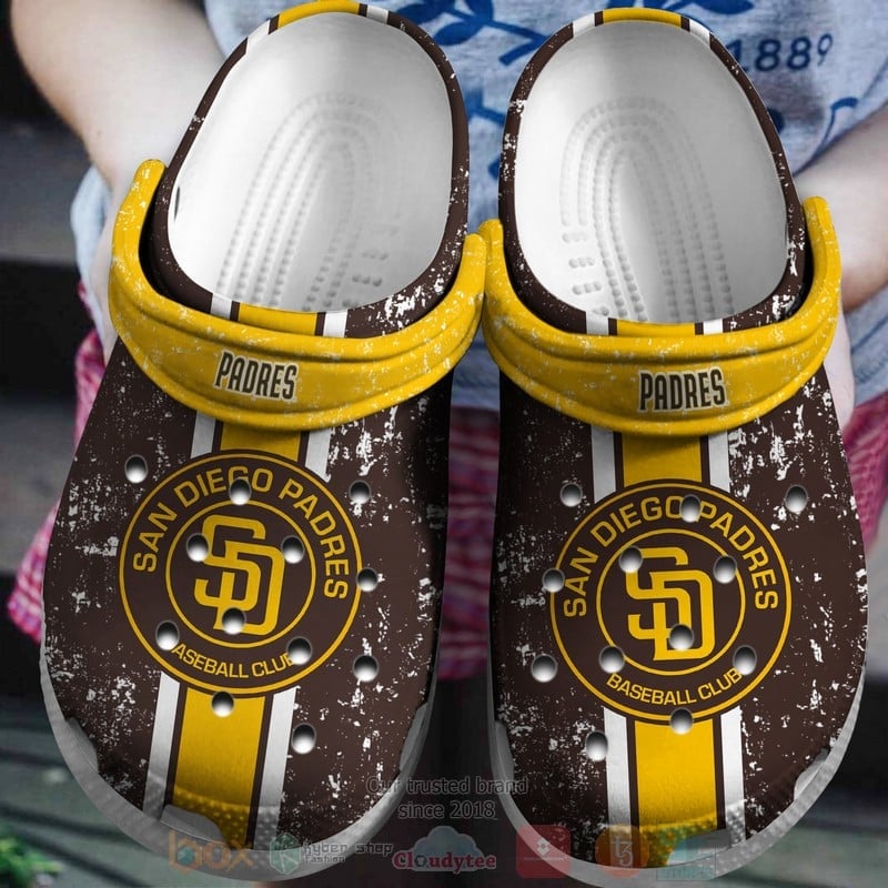 San Diego Padres Best Lover Soft Clogs 1 San Diego Padres Best Lover Soft Clogs