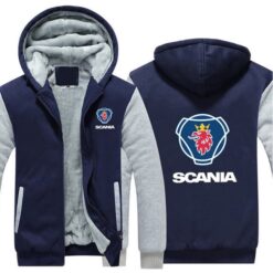 Scania Blue Fleece Jacket