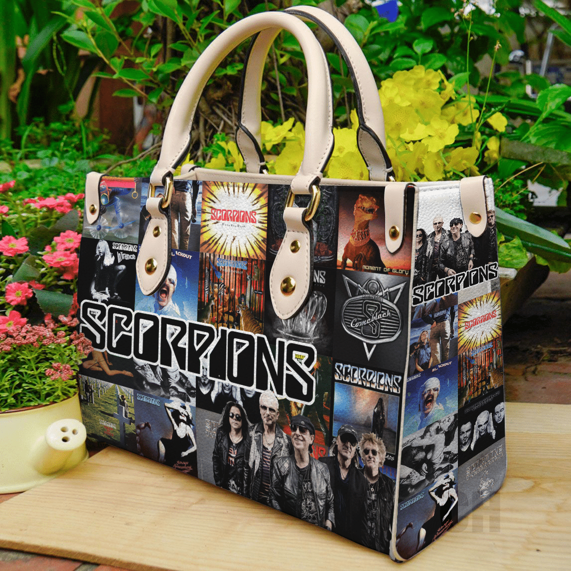 Scorpions Lover Leather Handbag 1 Scorpions Lover Leather Handbag