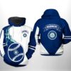 Seattle Mariners 1 Hoodie Zip Hoodie 3D