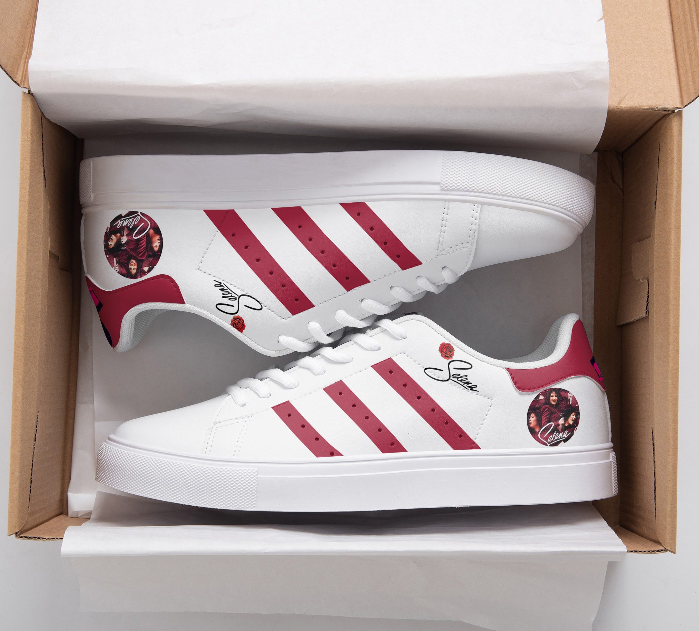 Selena Quintanilla 5 Stan Smith Shoes 1 Selena Quintanilla 5 Stan Smith Shoes